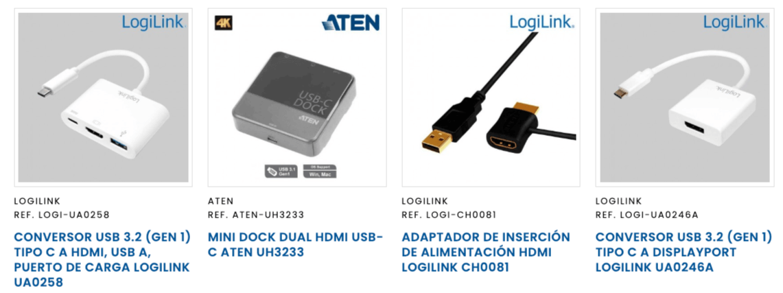 Conversores de Señal USB Conexión Multidispositivo Rápida y Fácil